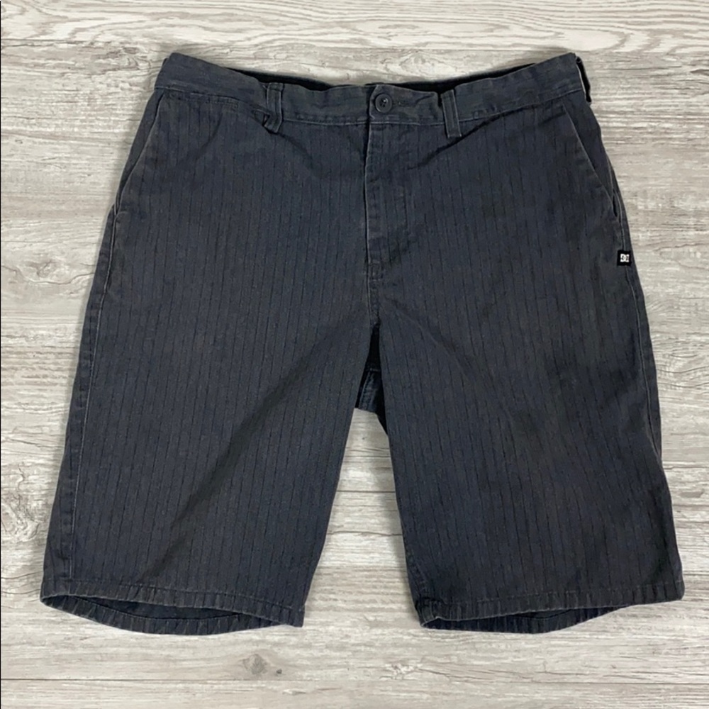 DC Gray Strip Men’s Shorts